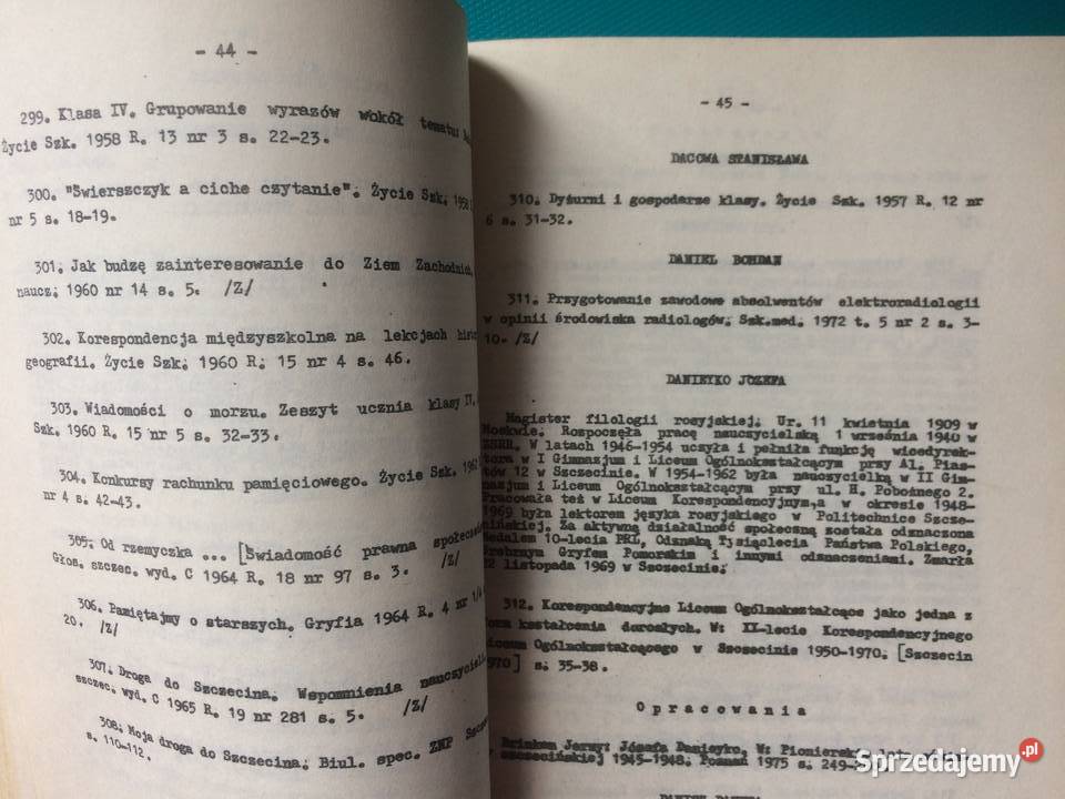 3458 Bibliografia Na Pomorzu Szczecińskim Szczecin