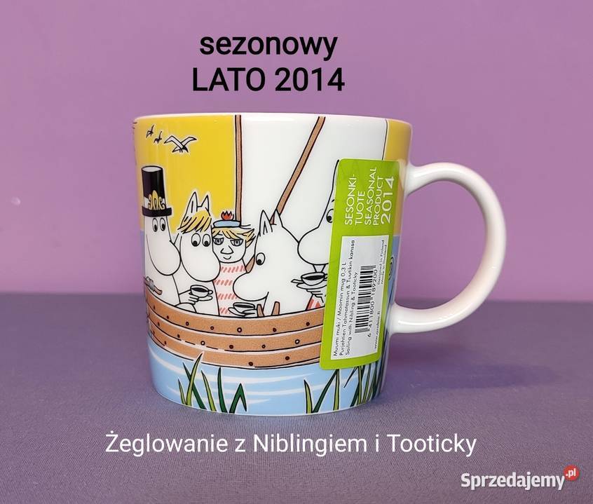 Muminki KUBEK Moomin Arabia Finland sezon LATO Jasień