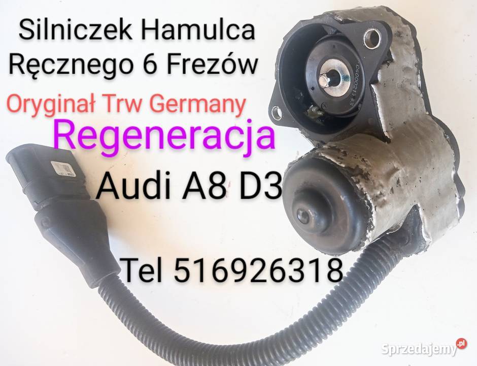 ZACISK SILNICZEK HAMULCOWY ORYGINAŁ AUDI A8 D3 osobowe Zduńska Wola