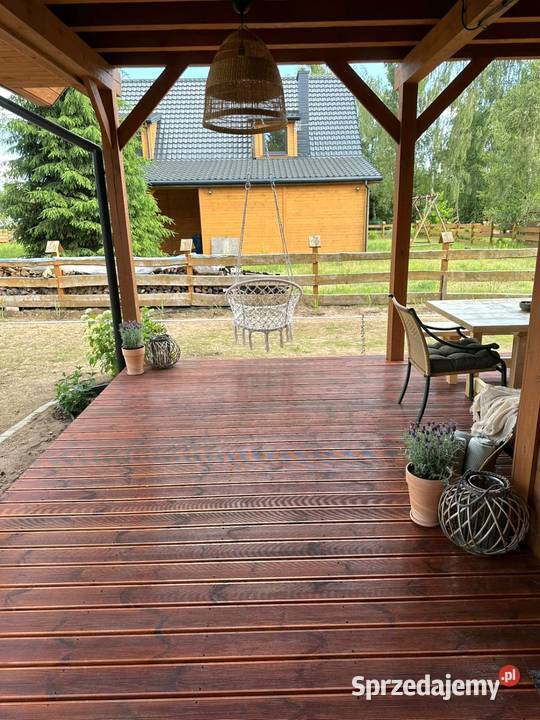 Nowy naturalny dom jezioro Serwy k Augustowa 1136m2 Serski Las