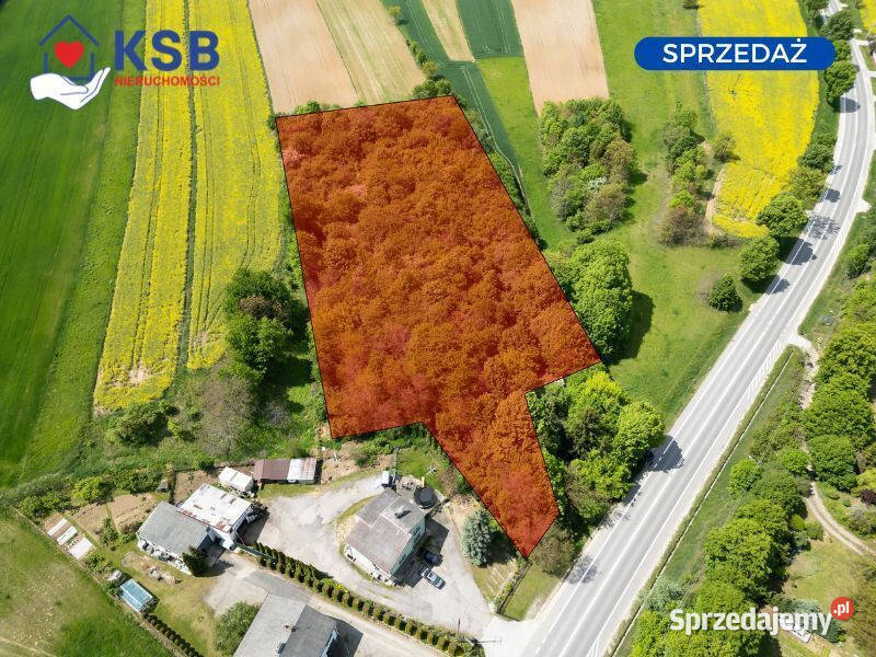 Działka inwestycyjna usługowa 7426m2 Opatów