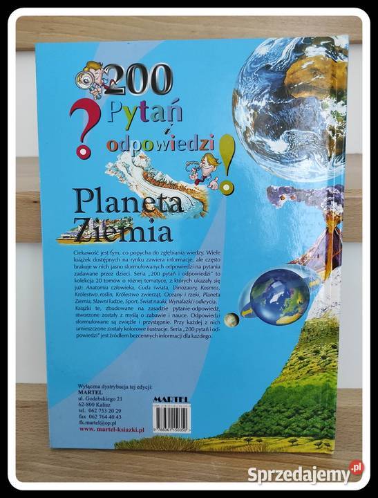 MARTEL 200 pytań i odpowiedzi Planeta Ziemia mazowieckie Płock