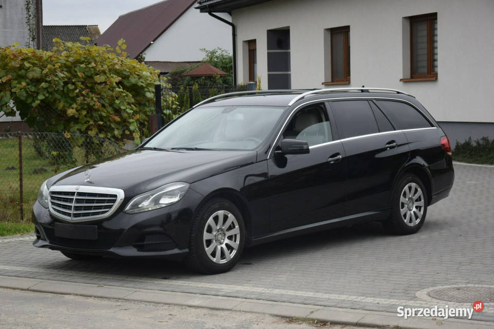 Mercedes E 220 22D 2013r Lift Led Navi Oryginał VAT marża Majdan Sieniawski