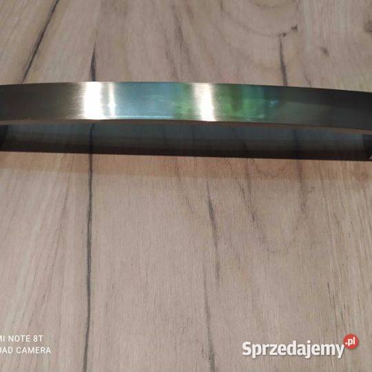 Uchwyt meblowy w kolorze G8 stal szczotkowana Akcesoria meblowe Brzeźno