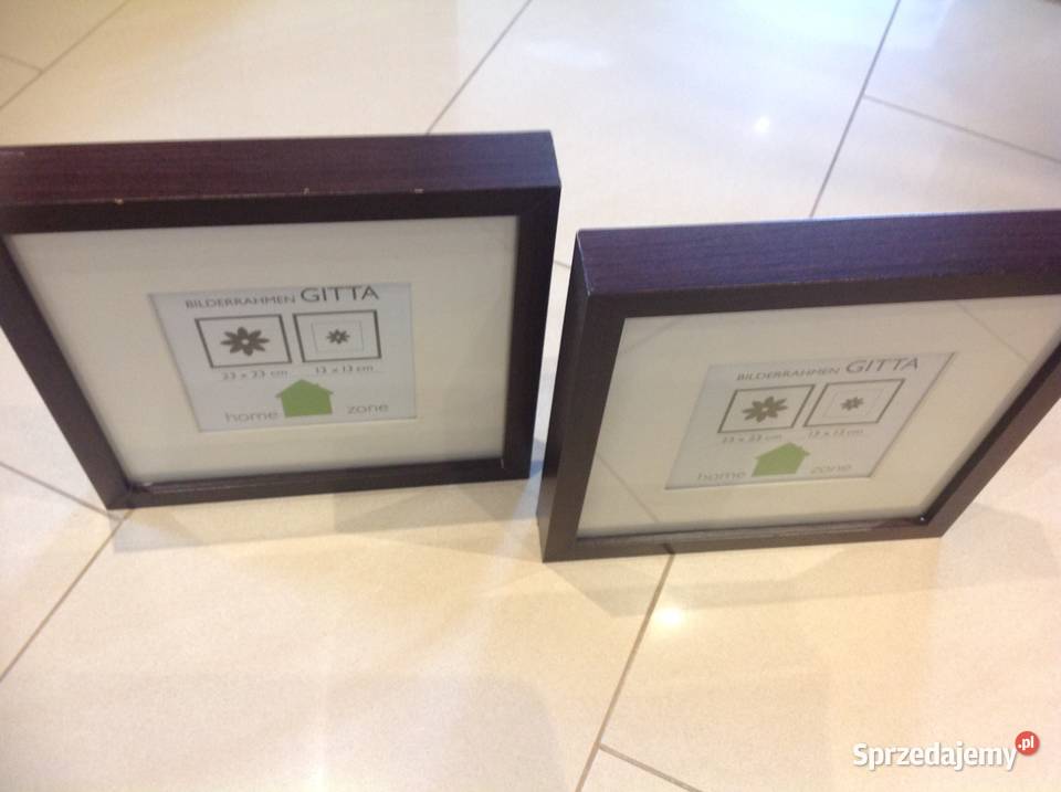 Ramka na Zdjęcia Gablota Drewniana 2 brązowy lubuskie Nowa Sól