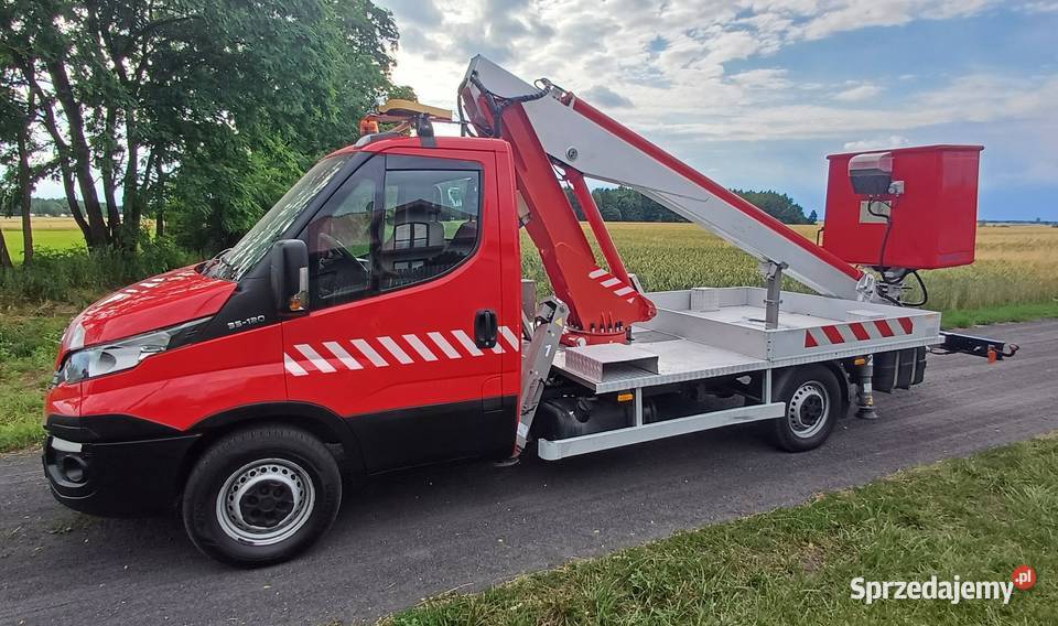 Iveco daily zwyżka podnośnik koszowy multitel Żabia Wola