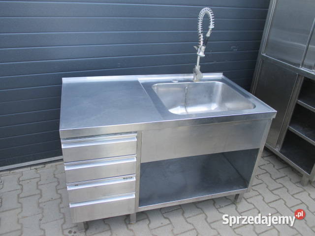 Zlew Gastronomiczny 1 Komorowy Z Półką 4 wielkopolskie Ostrów Wielkopolski