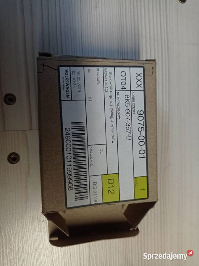 AUDI A4 B8 A5 STEROWNIK MODUŁ ŚWIATEŁ 8K5907357B sprzedam