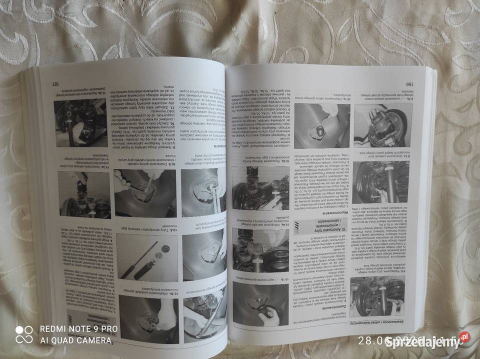 Naprawa toyota Yaris książka Elbląg