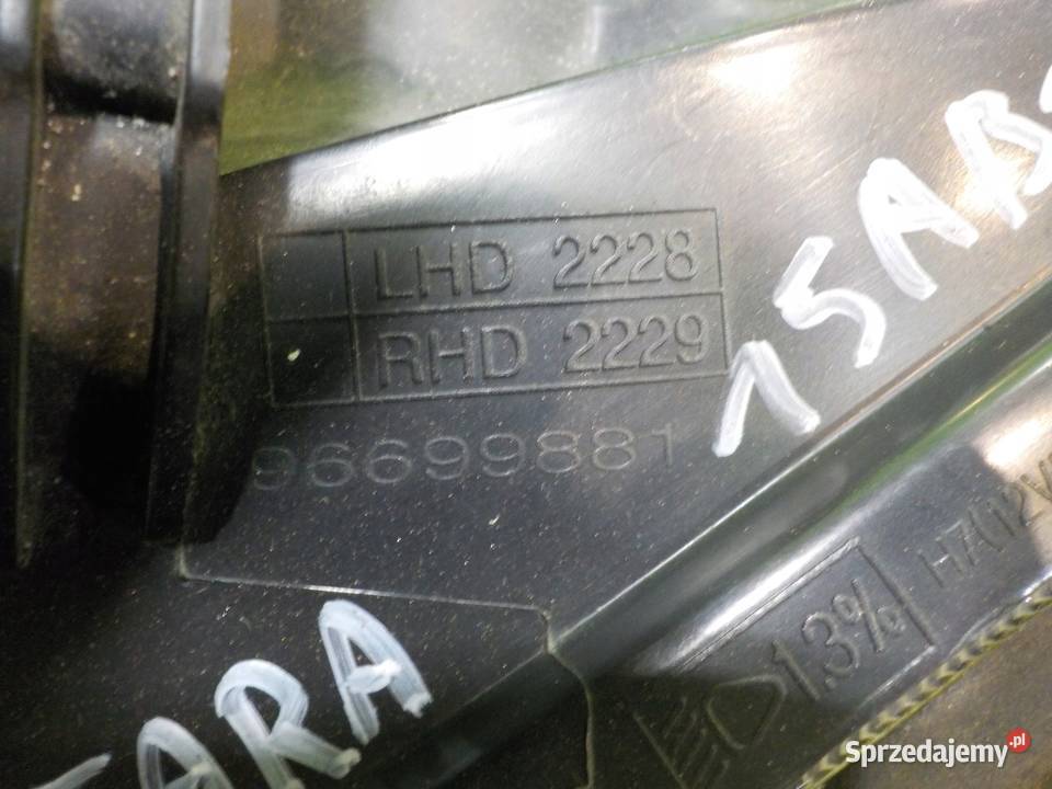 OPEL ANTARA LIFT 22 CDTI 12r 5D lampa lewa przod Suków