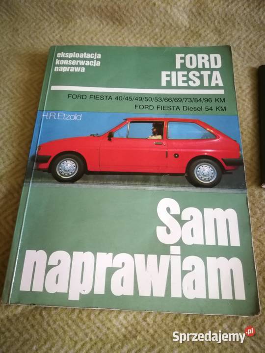 Zestaw Ford Fiesta Mk1 Mk2 Książka Sam Naprawiam Szczecin