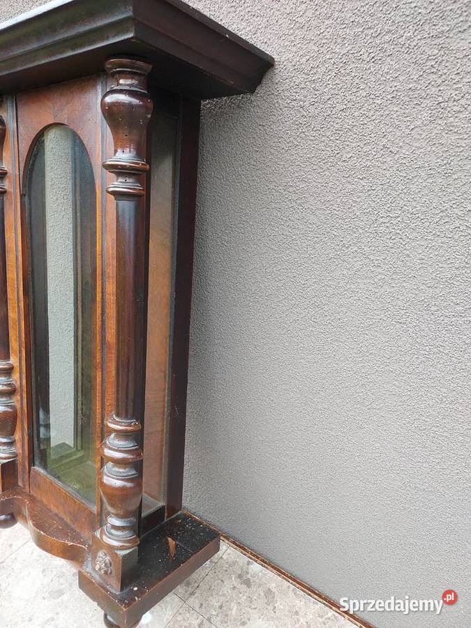 S160 Skrzynia obudowa starego zegara Antyki