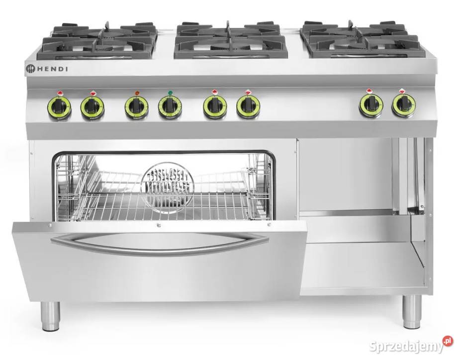 Nowa Kuchnia gazowa 6palnikowa z piekarnikiem Gastronomia Ostrów Wielkopolski