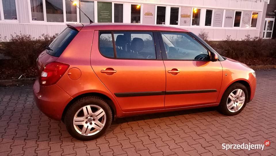 Skoda Fabia II 12 benzynamało pali Szczecin