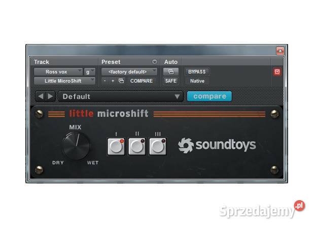 Soundtoys Microshift vst Olsztyn