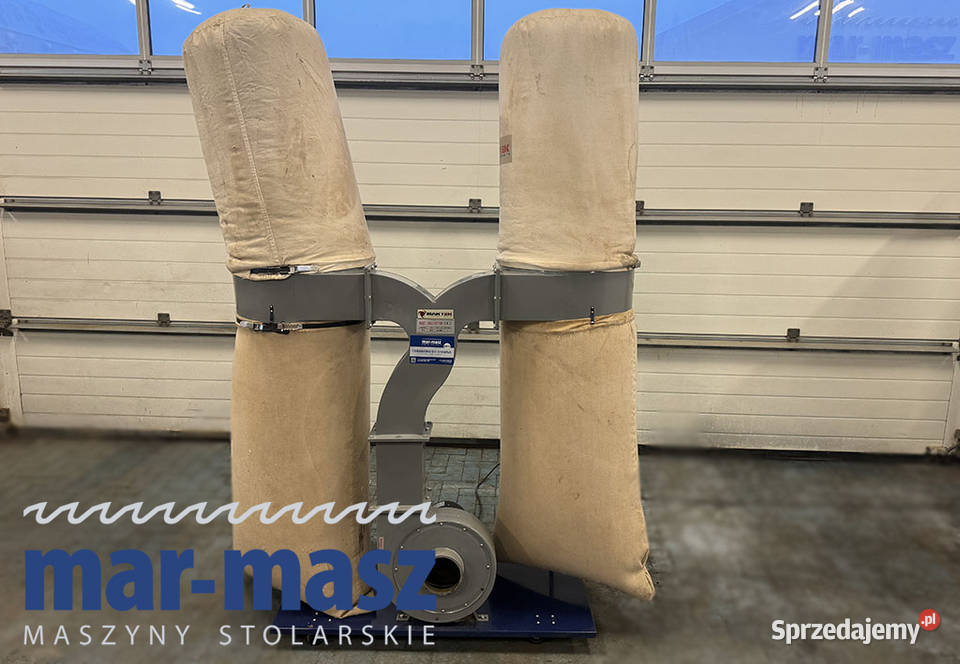 Odciąg trocin dwuworkowy Maktek Sierakowska Huta