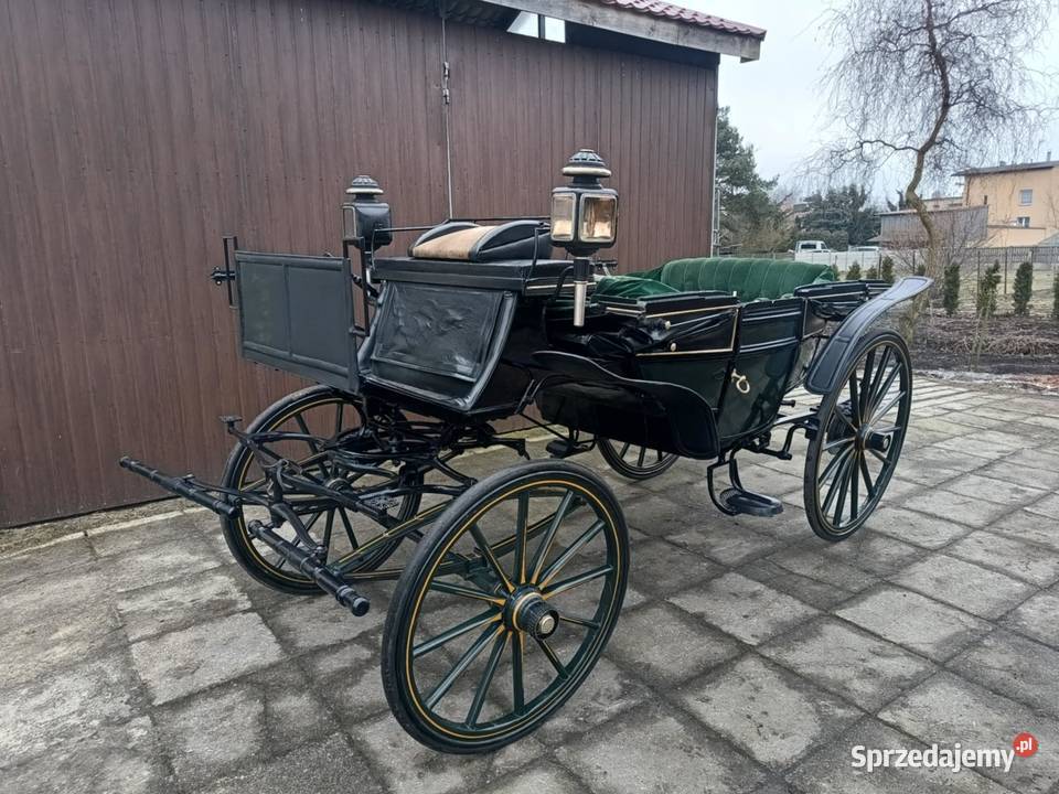Powóz Konny Lando Bryczka Landauer Kareta Dobroń
