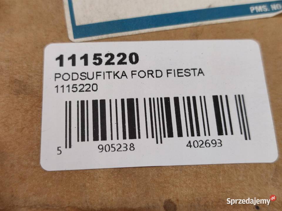 PODSUFITKA FORD FIESTA 19952002 NOWA ORYGINALNA osobowe