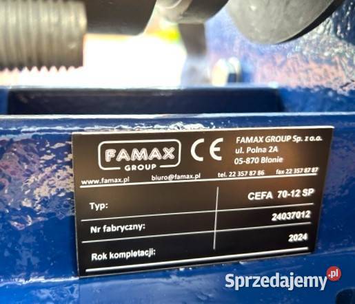 Pompa śrubowa ślimakowa spożywcza CEFA 7012 Biznes i Przemysł Błonie