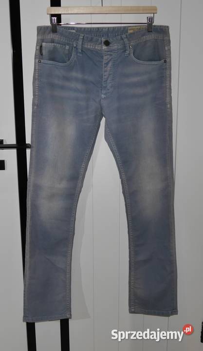 Jack Jones świetne jasne spodnie W32 L32 niebieski Wrocław