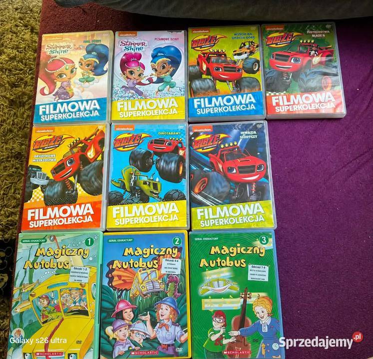 sprzedam płyty DVD z bajkami lubelskie Parczew