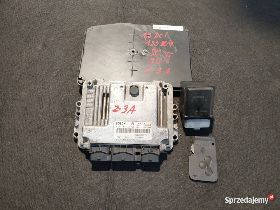 Zestaw startowy Megane II Scenic II 19 dci 120 wielkopolskie Swarzędz