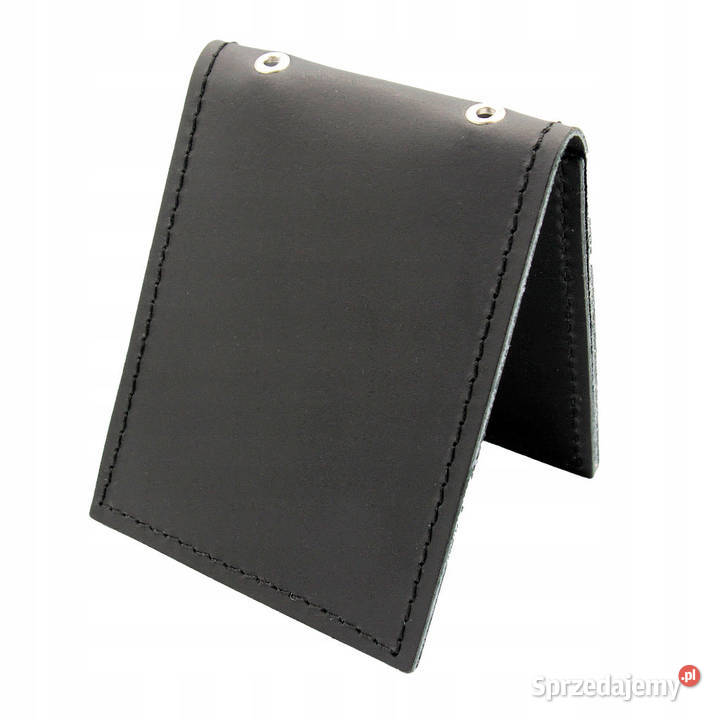 Policja skórzane etui na legitymacje i odznake Moda i Styl