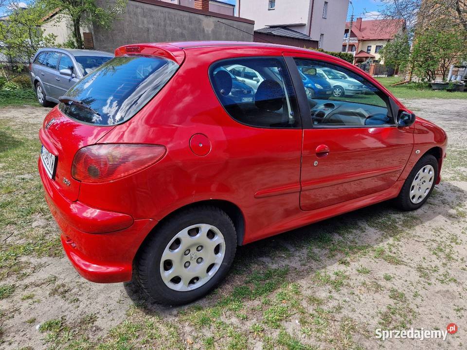 Peugeot 206 14 benzyna 2005r taniosprawny nieuszkodzony Siedlce