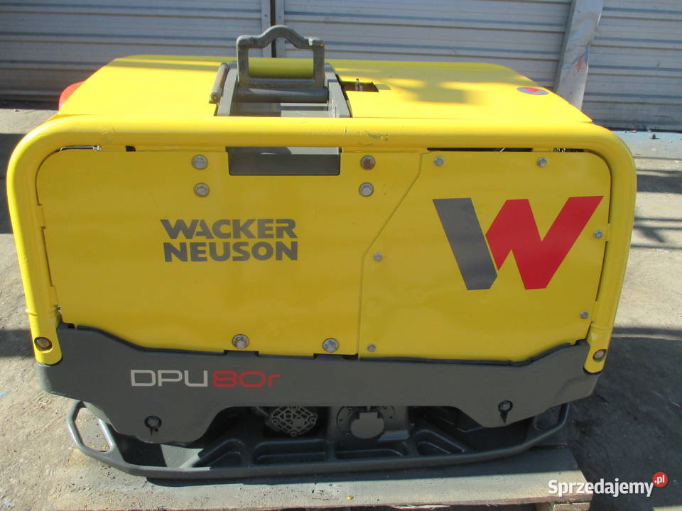 Zagęszczarka rewersyjna 710 Wacker Neuson DPU80r Pleszew
