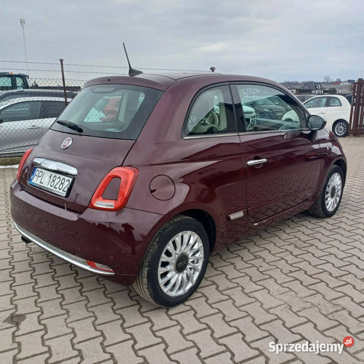 Fiat 500 12 Szyberdach Nawigacja I 2007 światła przeciwmgielne Suchorzew