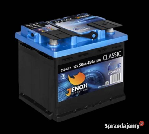 Akumulator Jenox Classic 50Ah 450A R050612AB osobowe Wałbrzych