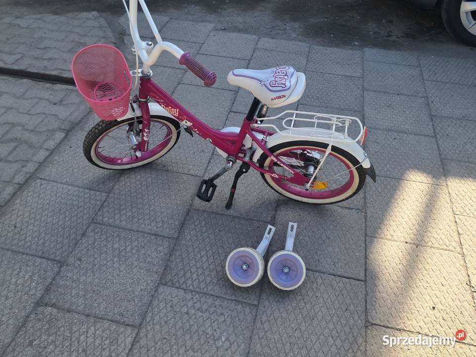 Daisy rowerek dziecięcy 16 fioletowy wielkopolskie Słupca