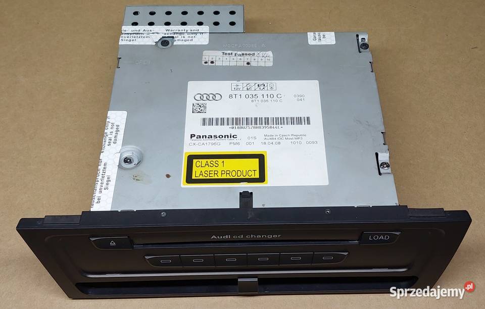 ZMIENIARKA PŁYT CD AUDI A5 8T A4 B8 8T1035110C Mielęcin