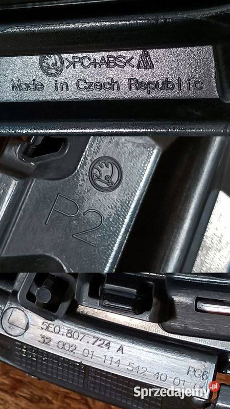 SKODA OCTAVIA III LIFT KRATKA GRILL ATRAPA osobowe Pleszew