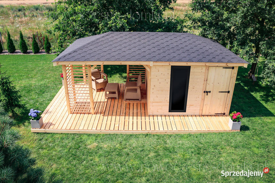 Domek narzędziowy Drewutnia Altana 3x6 San Remo Lublin