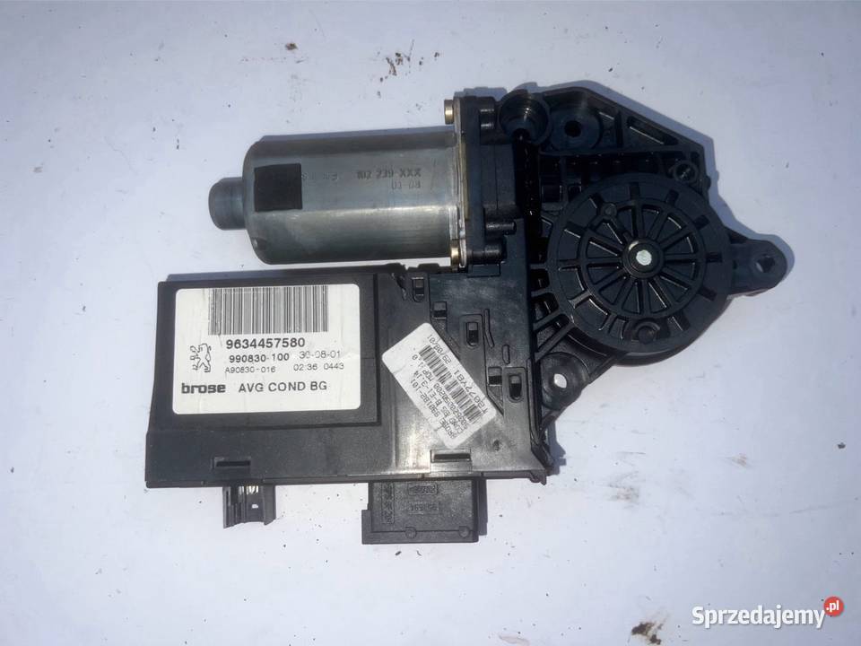 Silniczek szyby lewy przód Peugeot 307 wielkopolskie