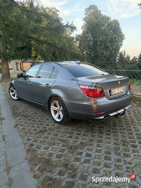 BMW Seria 5 BMW E60 30 Diesel z 2007 roku automatyczna Małogoszcz