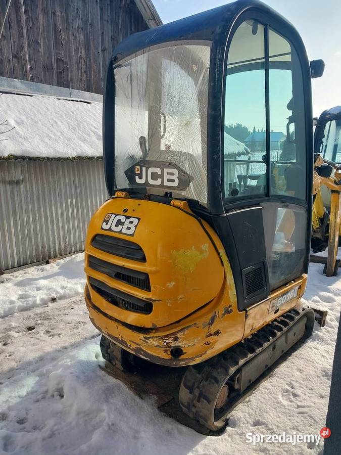 Minikoparka JCB 8016 2012 Koparki Niepołomice sprzedam