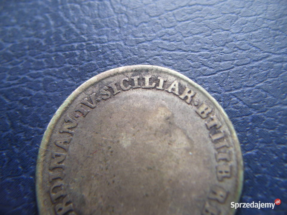 Stare monety 20 grani 1794 Neapol srebro Lesko