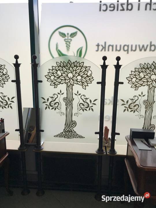 ozdobne giszety płotki barierki apteka mosiężne Warszawa