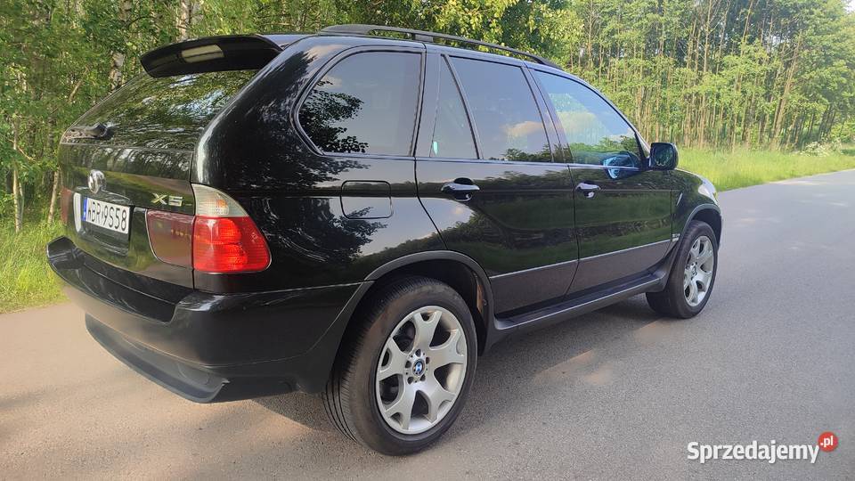 BMW X5 e53 30d 4x4 x drive światła przeciwmgielne Białobrzegi sprzedam