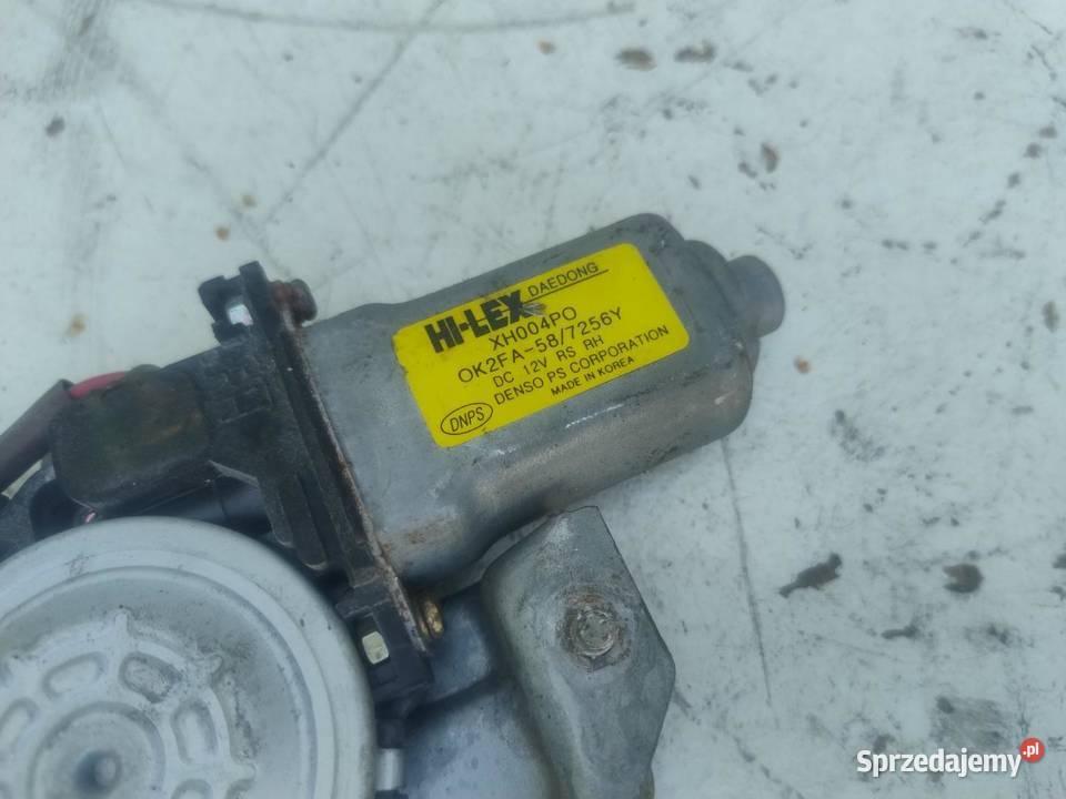 MECHANIZM PODNOŚNIK SZYBY PRAWY PRZÓD KIA CARENS osobowe