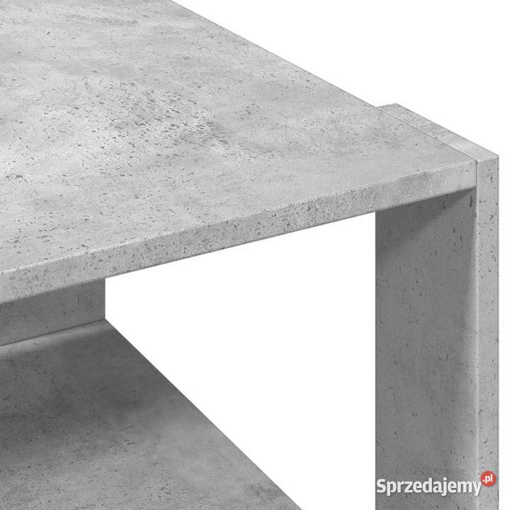 Stolik kawowy szarość betonu 515x515x30 WM848139 Warszawa