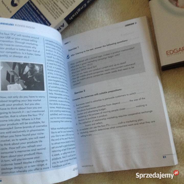 Angielski busniess english zestaw wydawnictwo Kraków