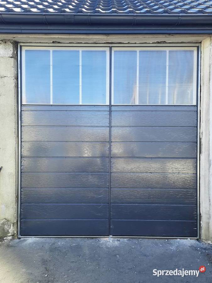 Brama Garażowa Uchylna Dwuskrzydłowa Na Wymiar Rypin