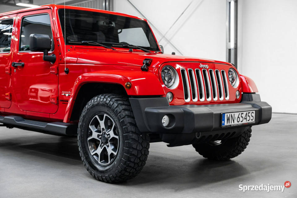 Jeep Wrangler Sahara Unlimited 286 Krajowy napęd 4x4 małopolskie