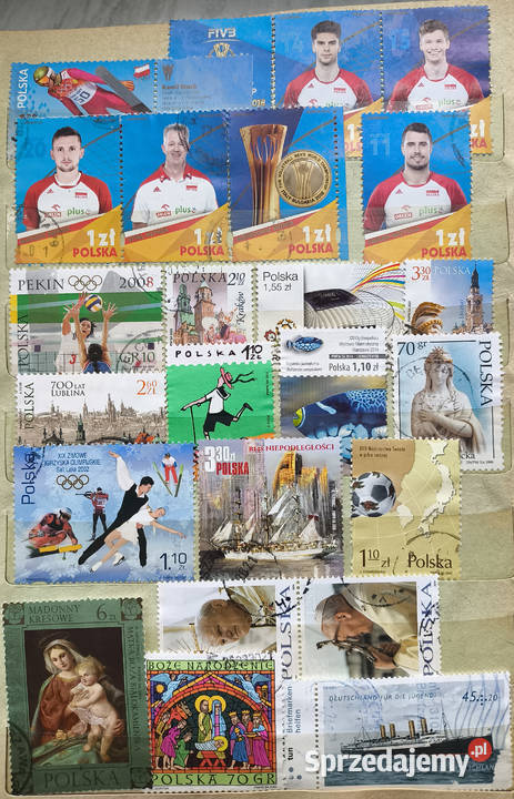 Znaczki polskie mazowieckie Warszawa