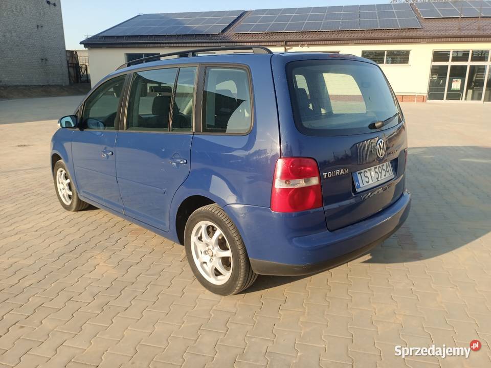 VW Touran 19 TDI BXE 7osobowy 6biegowy poduszka powietrzna Starachowice