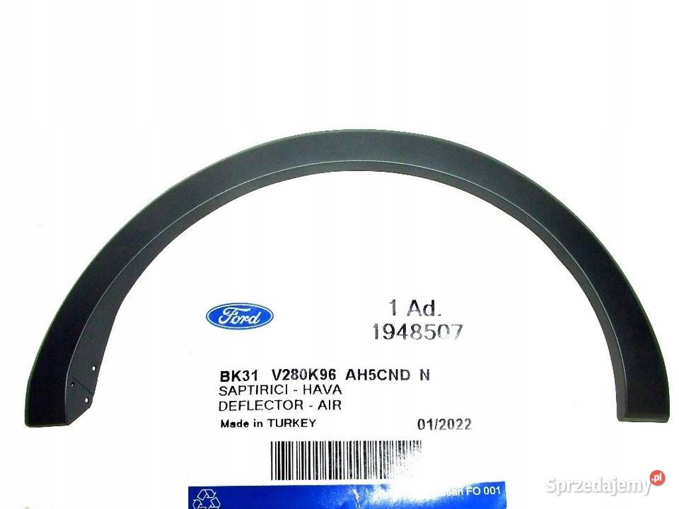 NAKŁADKA LISTWA BŁOTNIKA TYŁ PRAWA FORD TRANSIT Głogów