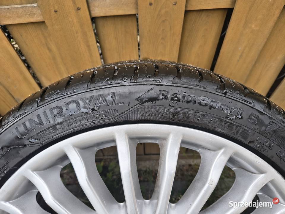 Felgi Mercedes Multispoke 18 plus opony Uniroyal Parczew